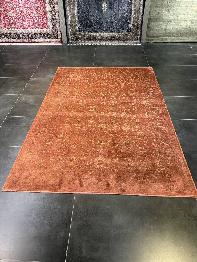 Tarz Halı Kiremit Çiçeği
