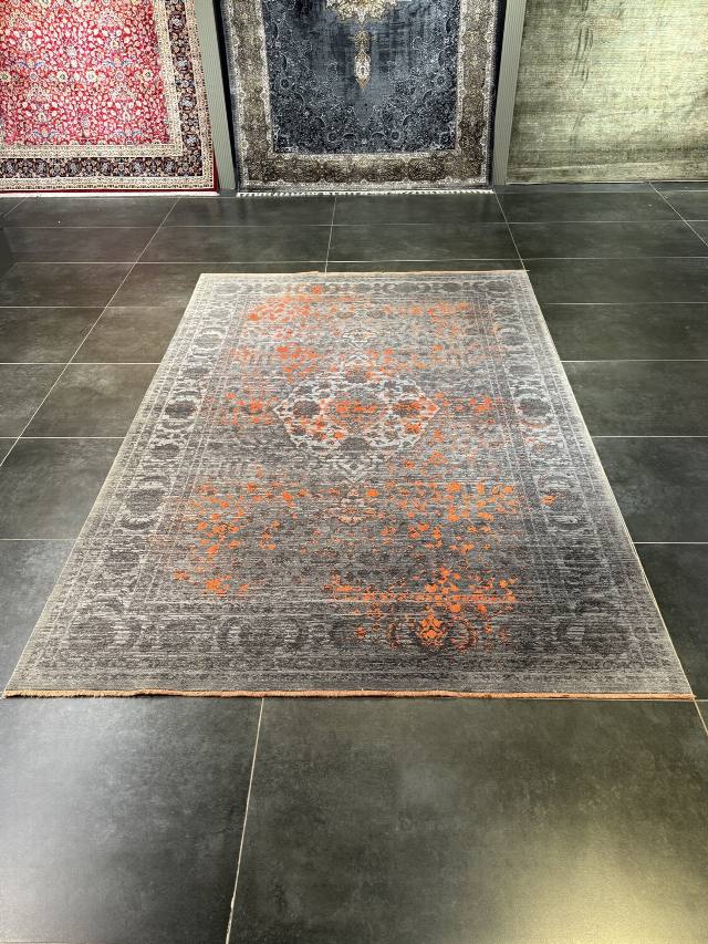 Tarz Halı Kor Siyah