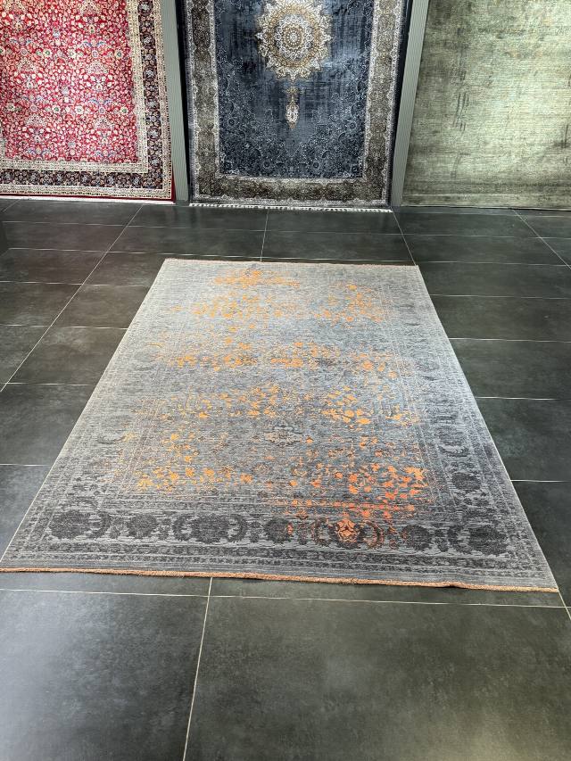 Tarz Halı Kor Siyah