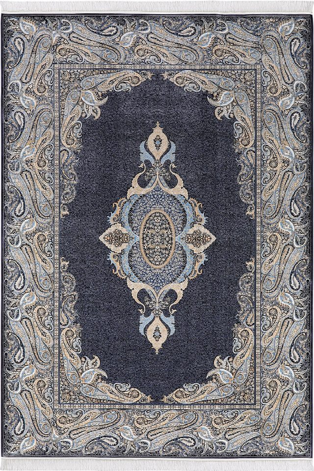Jumeirah - Moroccan Blue Modern Klasik Salon Halısı