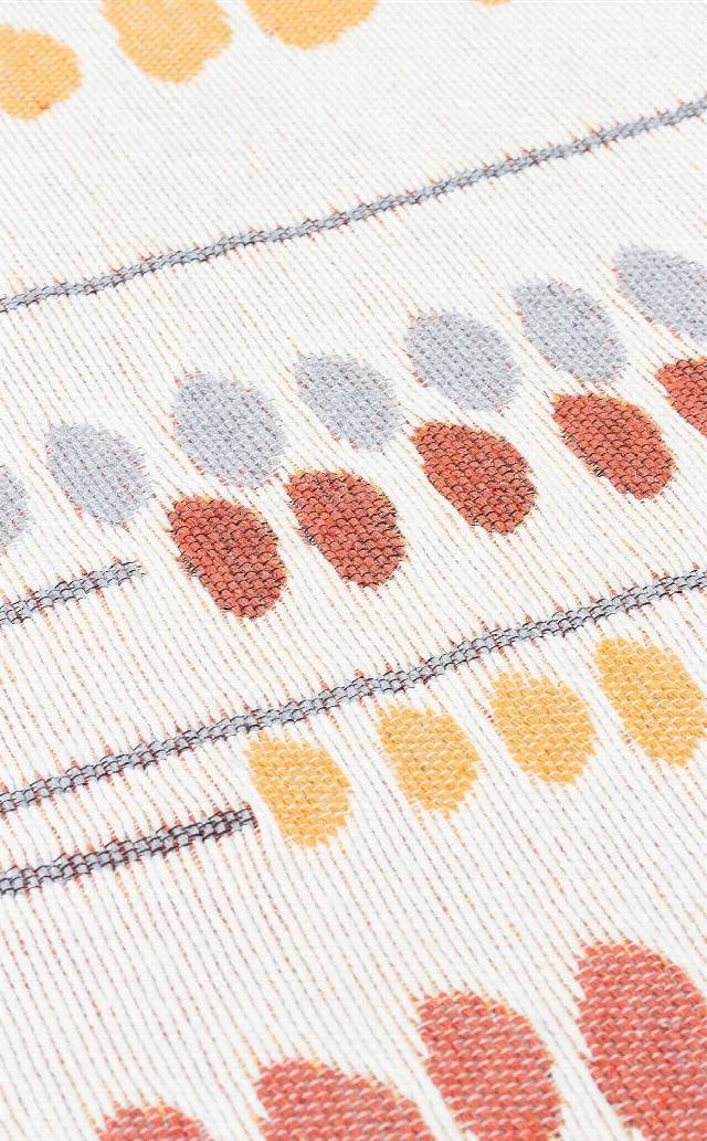 ARYA AR 34 MULTY  Yıkanabilir Çift Taraflı Modern Desenli Dokuma Kilim