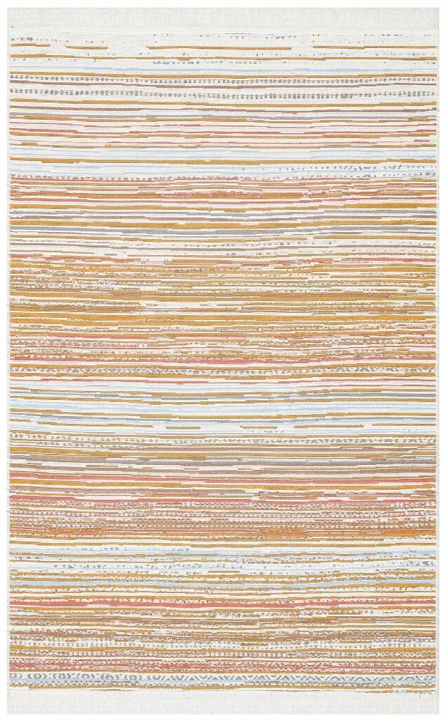 ARYA AR 35 MULTY  Yıkanabilir Çift Taraflı Modern Desenli Dokuma Kilim