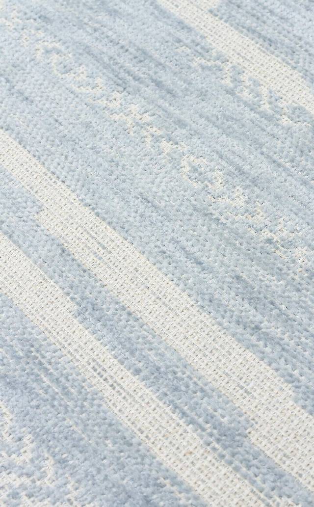 BIGA BG 01 BLUE  Hav Toz Vermez Kaymaz Tabanlı İnce Dokuma Modern Halı