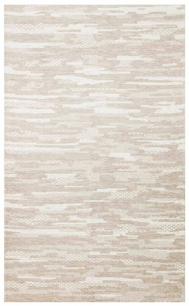 BIGA BG 01 CREAM  Hav Toz Vermez Kaymaz Tabanlı İnce Dokuma Modern Halı