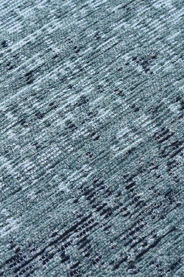 KUTNU KILIM KTN 01 ANTRASIT BLUE Modern Ombre Renk Geçişli Yıkanabilir Çift Taraflı Kilim