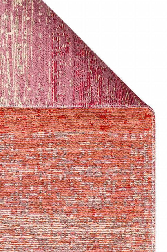 KUTNU KILIM KTN 01 TERRA PINK  Modern Ombre Renk Geçişli Yıkanabilir Çift Taraflı Kilim