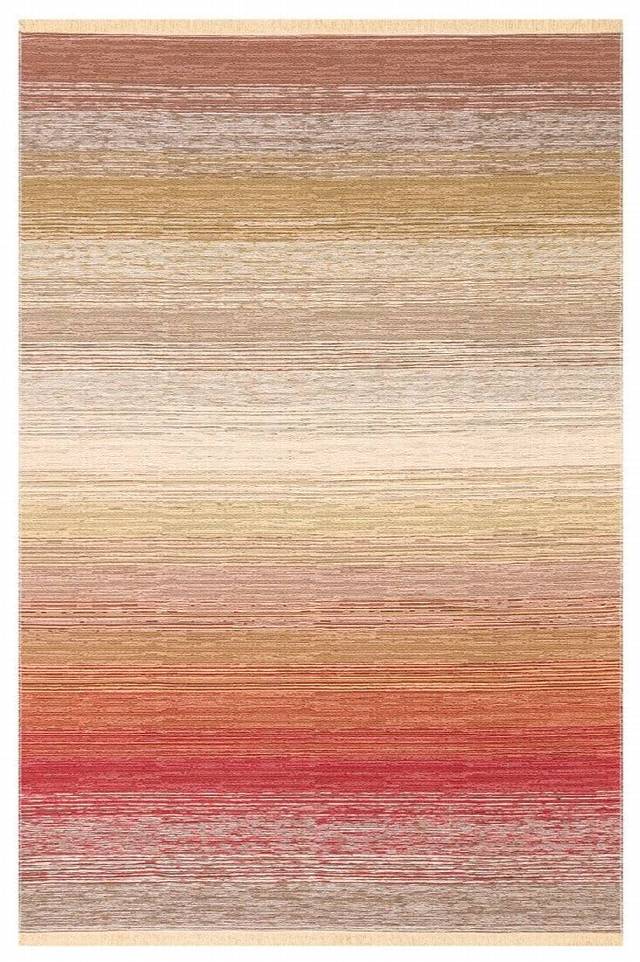 KUTNU KILIM KTN 02 NATURAL TERRA Modern Ombre Renk Geçişli Yıkanabilir Çift Taraflı Kilim