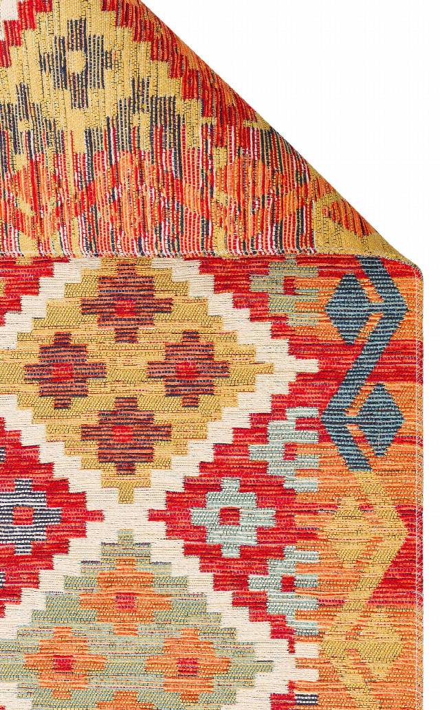 NOMAD NMD 05 TERRA  Yıkanabilir, Çift Taraflı Kullanıma Uygun Yumuşak Tuşeli Otantik Kilim