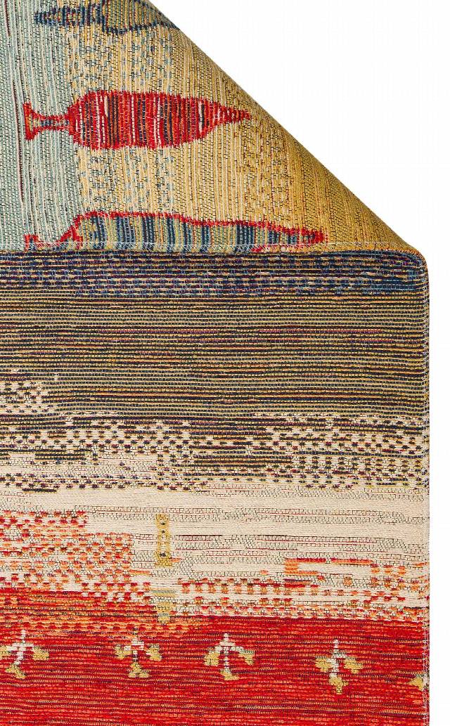 NOMAD NMD 12 TERRA  Yıkanabilir, Çift Taraflı Kullanıma Uygun Yumuşak Tuşeli Otantik Kilim