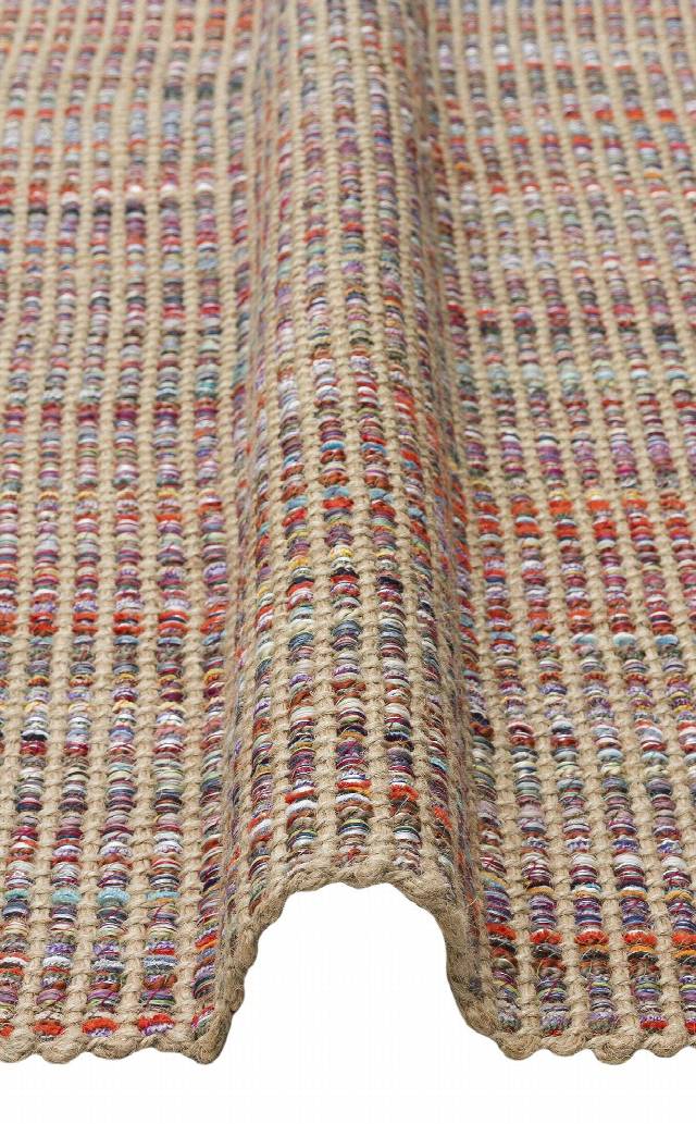 DOHA DH 01 MULTY  Jüt ve Polyester ile Üretilen Çift Taraflı Modern Kilim