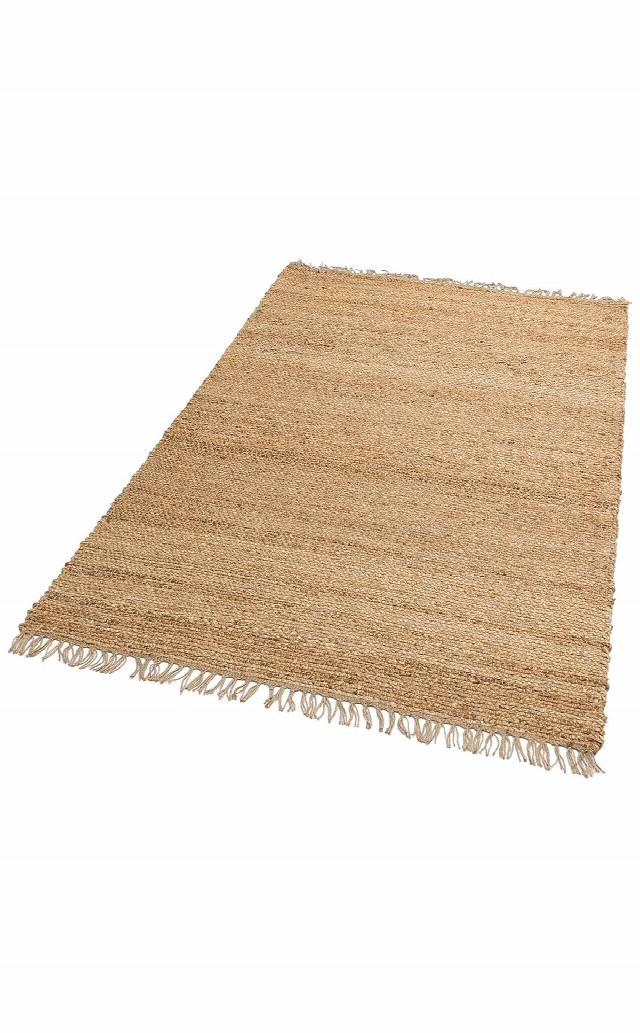 ECHO ECH 02 NATURAL XW  El Dokuma Naturel Jüt Hasır Halı