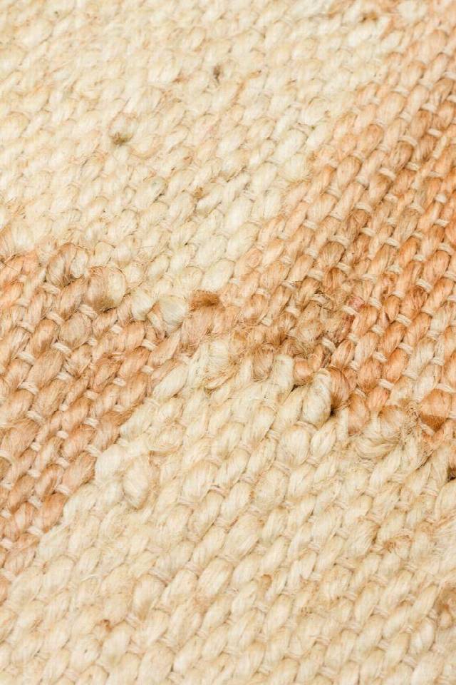 ECHO ECH 13 NATURAL WHITE XW  Jüt ile Üretilen El Dokuma Sisal Kilim