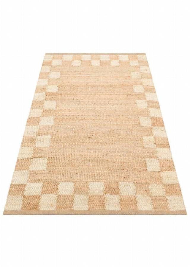 ECHO ECH 13 NATURAL WHITE XW  Jüt ile Üretilen El Dokuma Sisal Kilim