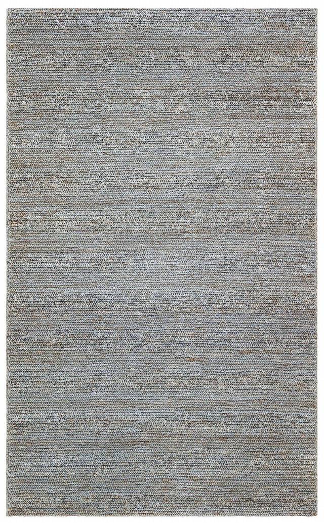 FINE CHOTI FINE SLATE BLUE ( SB03 )  El Dokuma Naturel Jüt Hasır Halı