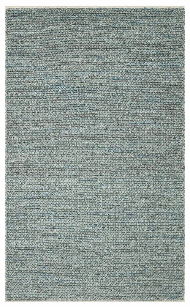 JADE BASKETWEAVE ARONA  Naturel Kazak Örgü Desenli El Dokuma Örgü Halı