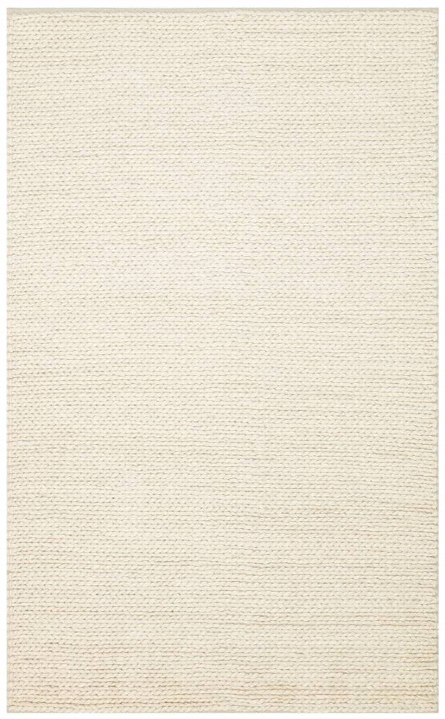 JADE BASKETWEAVE CREAM  Naturel Kazak Örgü Desenli El Dokuma Örgü Halı