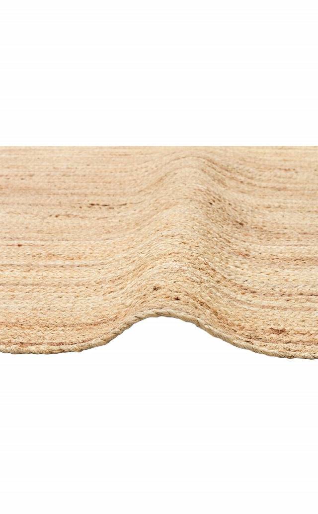 JUNO ECH 01E NATURAL  El Dokuma Naturel Jüt Hasır Halı