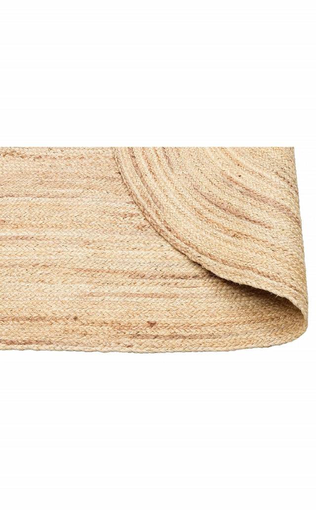 JUNO ECH 01E NATURAL  El Dokuma Naturel Jüt Hasır Halı