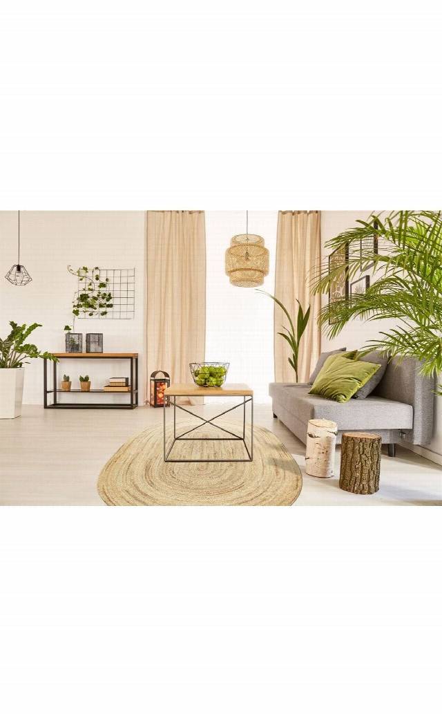 JUNO ECH 01E NATURAL  El Dokuma Naturel Jüt Hasır Halı