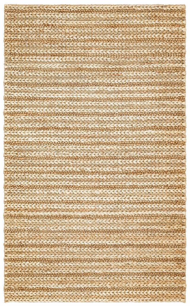 NETRA S-1152 NATURAL XW  Farklı Örgü Dokusuna Sahip El Dokuma Naturel Jüt Hasır Halı