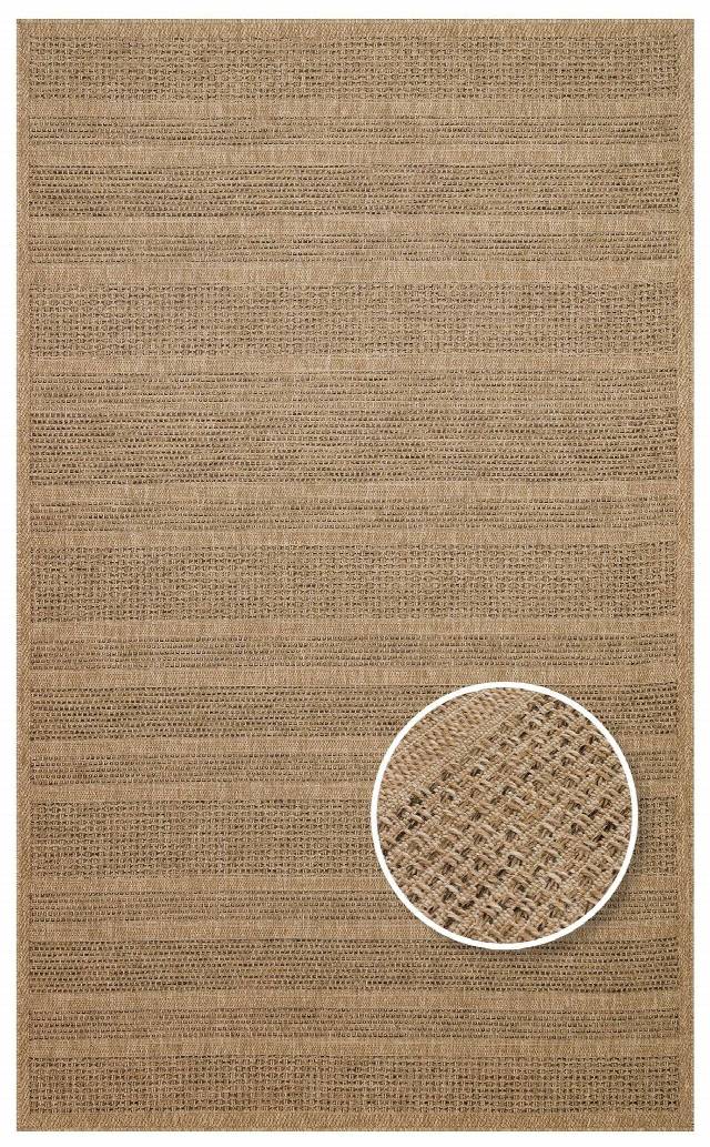 SALDA SLD 01 NATURAL  Güneş Işığı ve Suya Dayanıklı Jüt Görünümlü Sisal Halı