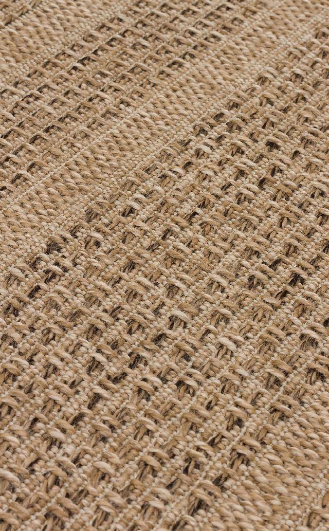 SALDA SLD 01 NATURAL  Güneş Işığı ve Suya Dayanıklı Jüt Görünümlü Sisal Halı