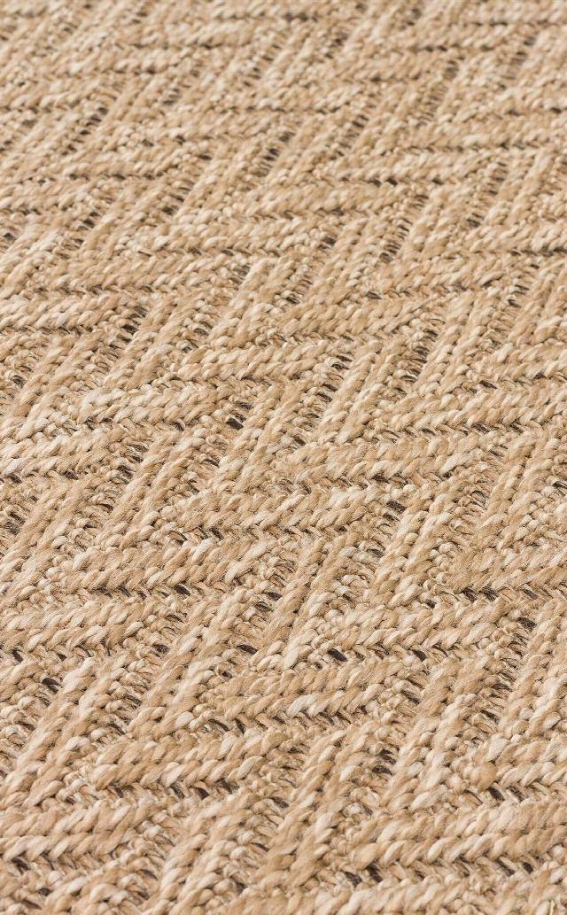 SALDA SLD 05 NATURAL  Güneş Işığı ve Suya Dayanıklı Jüt Görünümlü Sisal Halı