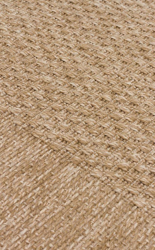 SALDA SLD 06 NATURAL  Güneş Işığı ve Suya Dayanıklı Jüt Görünümlü Sisal Halı