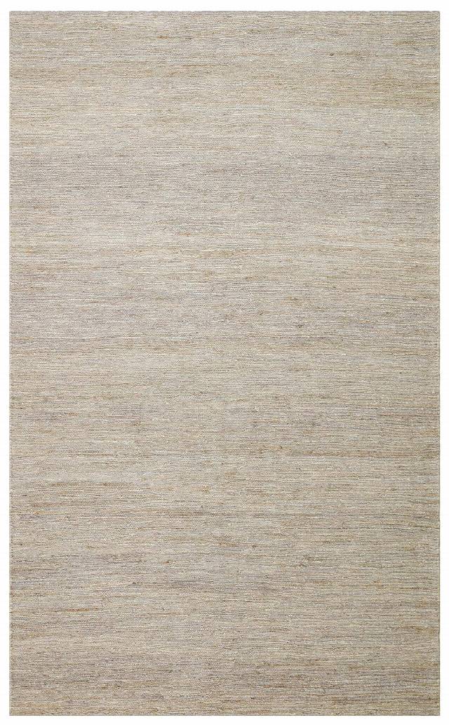 SOUMAK SMK PLAIN GREY  Soumak Örgülü Naturel Kendir Halı