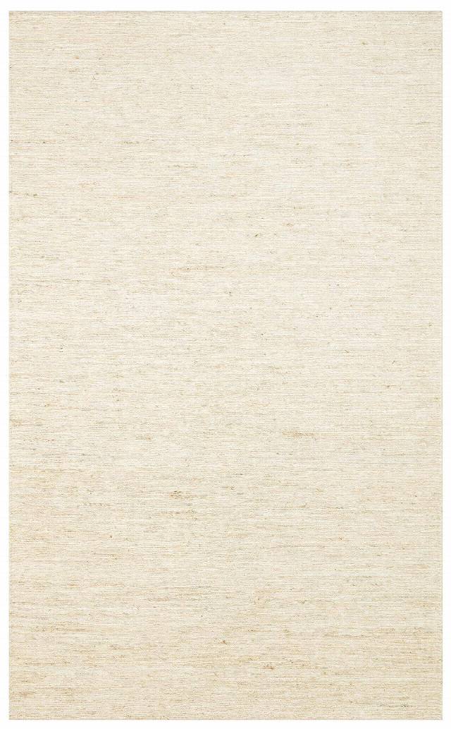 SOUMAK SMK PLAIN IVORY  Soumak Örgülü Naturel Kendir Halı