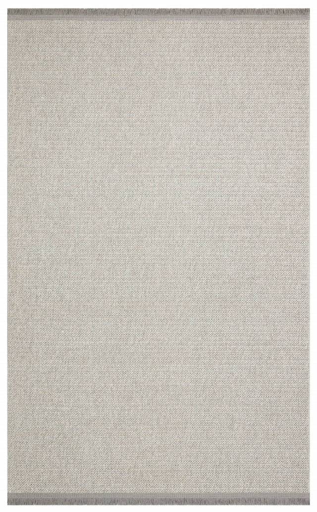 MOTTO MOT PLAIN GREY  Yumuşak Tuşeli Örgü Dokuma Modern Makine Halısı
