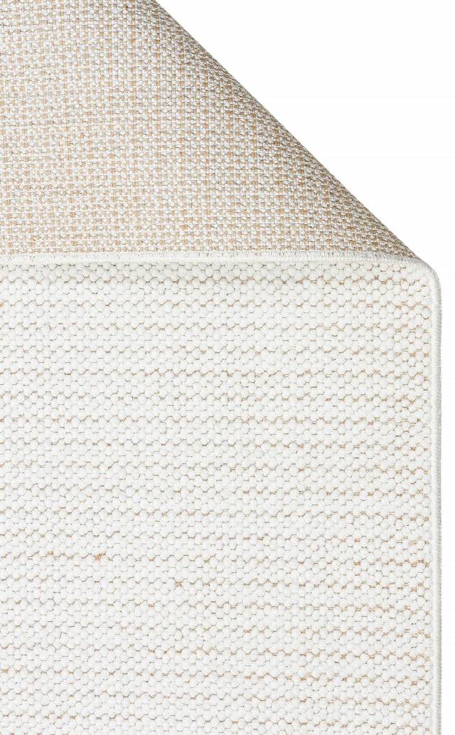 MOTTO MOT PLAIN WHITE  Yumuşak Tuşeli Örgü Dokuma Modern Makine Halısı