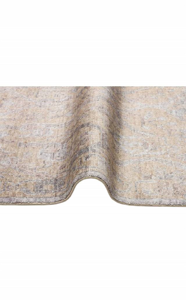 TAFTAN TF 01 BEIGE  Pakistan Overdyed Tarzı Özel Hav Vermeyen ve El Emeği ile Özel Tezgahlarda Üretilen Uşak Halısı