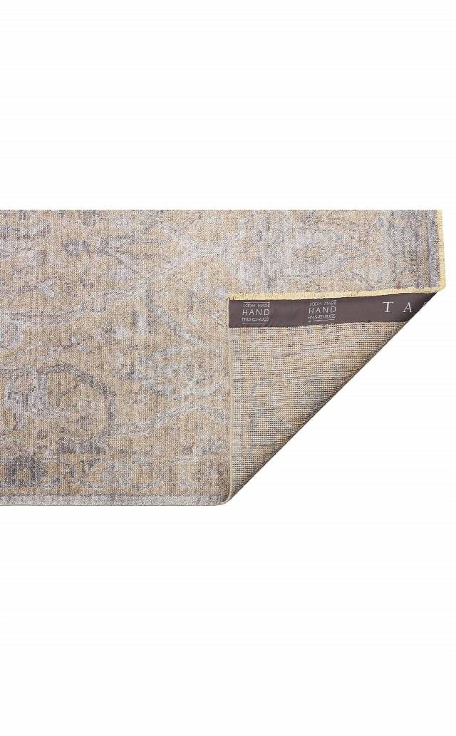 TAFTAN TF 01 BEIGE  Pakistan Overdyed Tarzı Özel Hav Vermeyen ve El Emeği ile Özel Tezgahlarda Üretilen Uşak Halısı