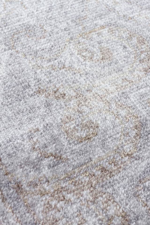 TAFTAN TF 03 D.GREY BRONZE  Pakistan Overdyed Tarzı Özel Hav Vermeyen ve El Emeği ile Özel Tezgahlarda Üretilen Uşak Halısı