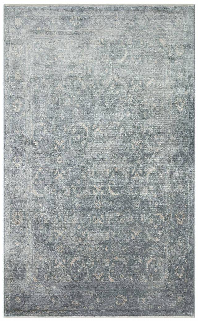 TAFTAN TF 06 SKY VIZON  Pakistan Overdyed Tarzı Özel Hav Vermeyen ve El Emeği ile Özel Tezgahlarda Üretilen Uşak Halısı