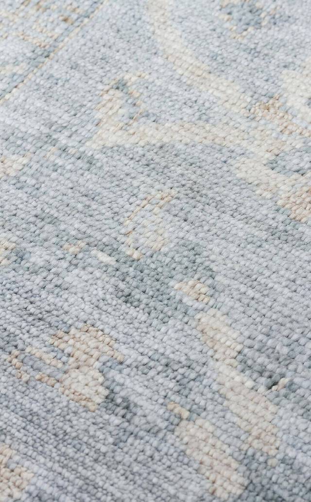 TAFTAN TF 07 SKY VIZON  Pakistan Overdyed Tarzı Özel Hav Vermeyen ve El Emeği ile Özel Tezgahlarda Üretilen Uşak Halısı