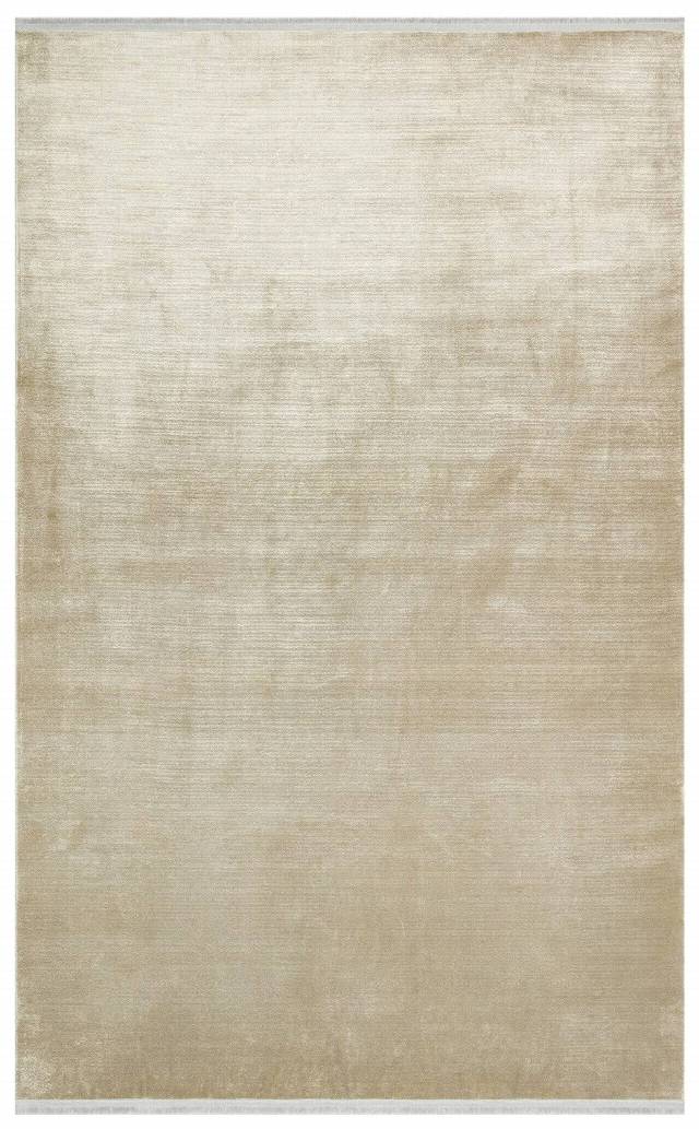 VELVET VT PLAIN LATTE  Düz Renk El Emeği ile Özel Tezgahlarda Üretilen Viskon Uşak Halısı