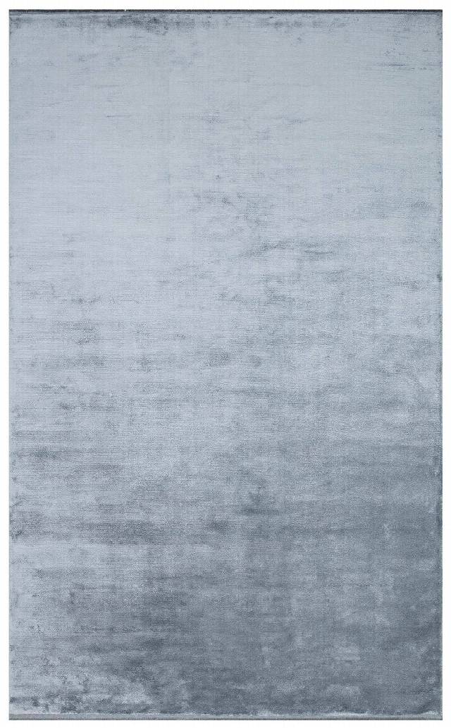 VELVET VT PLAIN MARINE  Düz Renk El Emeği ile Özel Tezgahlarda Üretilen Viskon Uşak Halısı