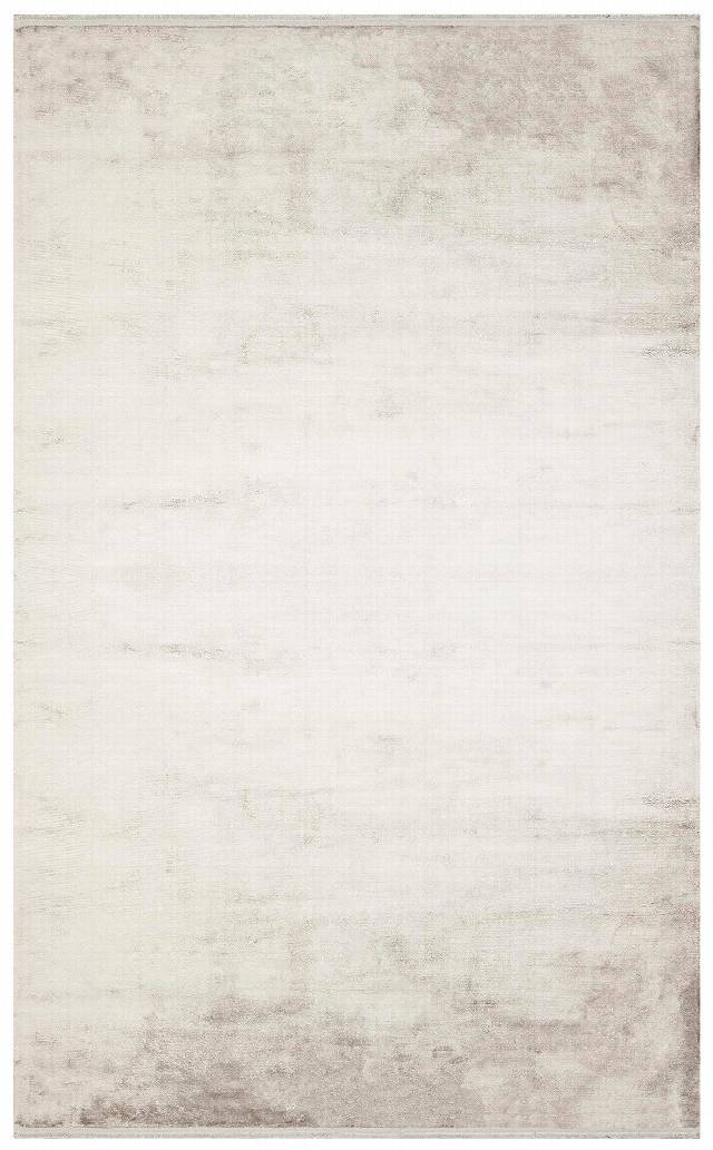 VELVET VT PLAIN SILVER  Düz Renk El Emeği ile Özel Tezgahlarda Üretilen Viskon Uşak Halısı