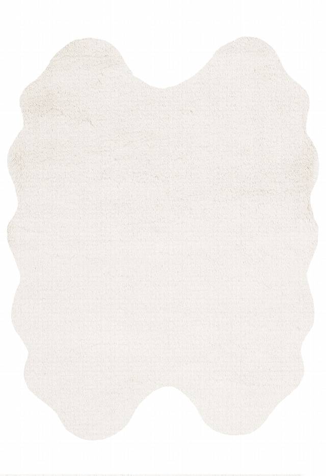 MOLLIS PLAIN MLS PLAIN QUARD L.BEIGE  Yumuşak Tuşeli Yıkanabilir Kaymaz Tabanlı Suni Kürk