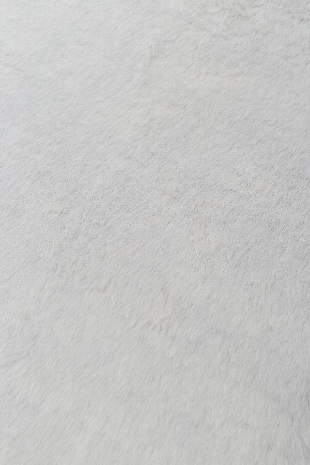 MOLLIS PLAIN MLS PLAIN SINGLE GREY  Yumuşak Tuşeli Yıkanabilir Kaymaz Tabanlı Suni Kürk