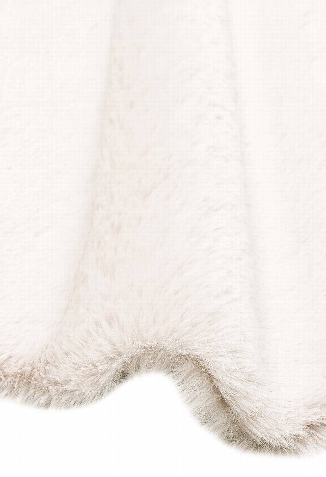 MOLLIS PLAIN MLS PLAIN SINGLE L.BEIGE  Yumuşak Tuşeli Yıkanabilir Kaymaz Tabanlı Suni Kürk