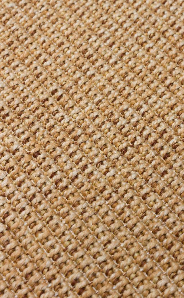 VENTURA SISAL VNT 2702 GOLD BRD BEIGE  İç ve Dış Mekan Kullanımına Uygun Hav Vermeyen Kolay Temizlenebilir Sisal Görünümlü Halı