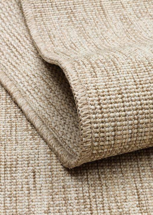 VENTURA SISAL VNT 2703 L.BEIGE  İç ve Dış Mekan Kullanımına Uygun Hav Vermeyen Kolay Temizlenebilir Sisal Görünümlü Halı