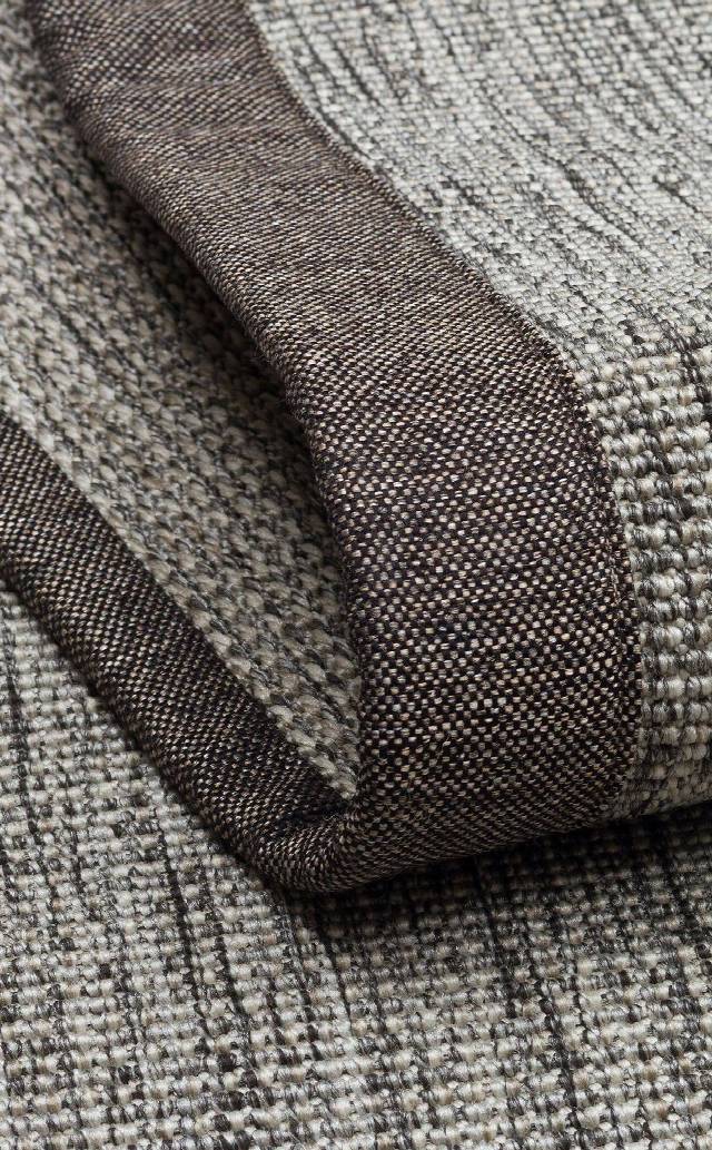 VENTURA SISAL VNT 2705 GREY BRD DARK MIX  İç ve Dış Mekan Kullanımına Uygun Hav Vermeyen Kolay Temizlenebilir Sisal Görünümlü Halı
