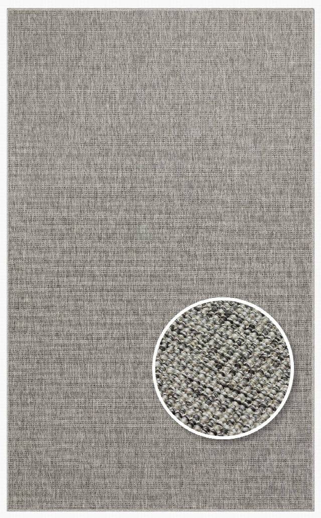 VENTURA SISAL VNT 2705 GREY  İç ve Dış Mekan Kullanımına Uygun Hav Vermeyen Kolay Temizlenebilir Sisal Görünümlü Halı
