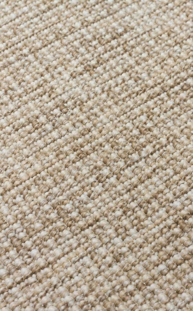 VENTURA VNT 2703 L.BEIGE BRD BLACK  İç ve Dış Mekan Kullanımına Uygun Hav Vermeyen Kolay Temizlenebilir Sisal Görünümlü Halı