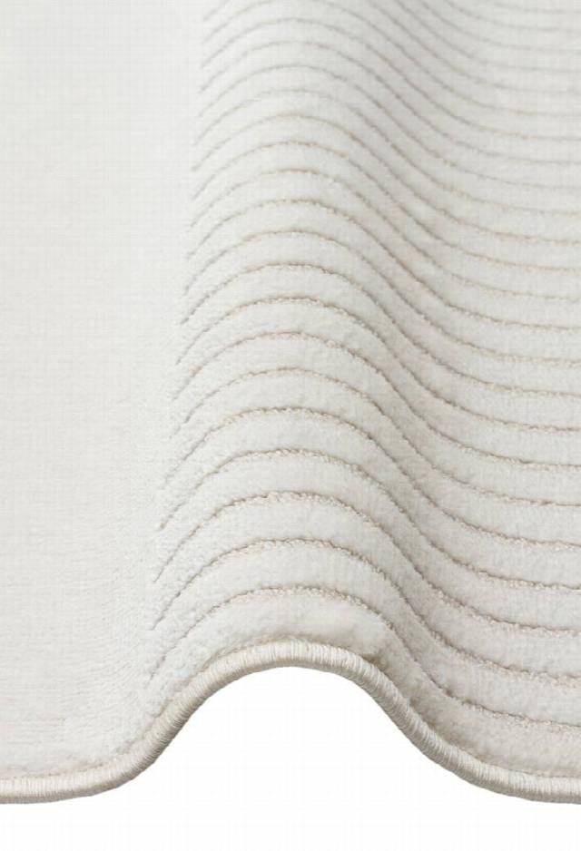 ADEL ADL 03 CREAM  Yüksek Alçak Dokulu Yumuşak Tuşeli Modern Makine Halısı