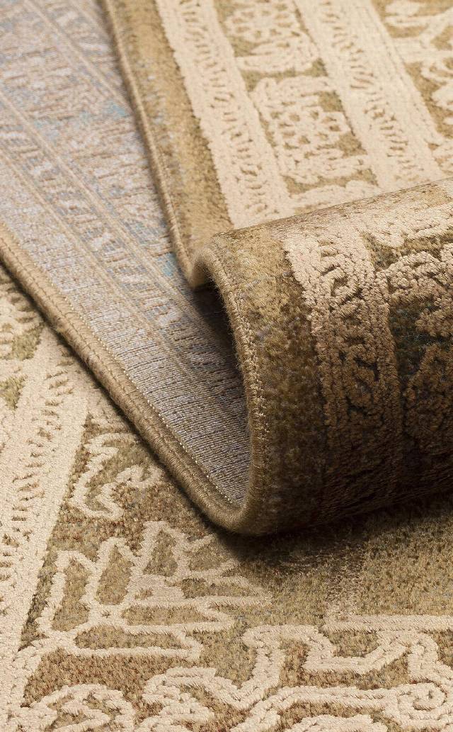 BABIL BBL 02 BRONZE  Yumuşak Dokulu Vintage Esintilere Sahip Over-dyed Sık Dokuma Salon Halısı